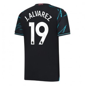 Manchester City Julian Alvarez #19 Rezervni Dres 2023-24 Kratak Rukavima